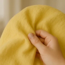 Arylide Yellow Linen Fabric by the Yard – Material for Apparel & Home Décor