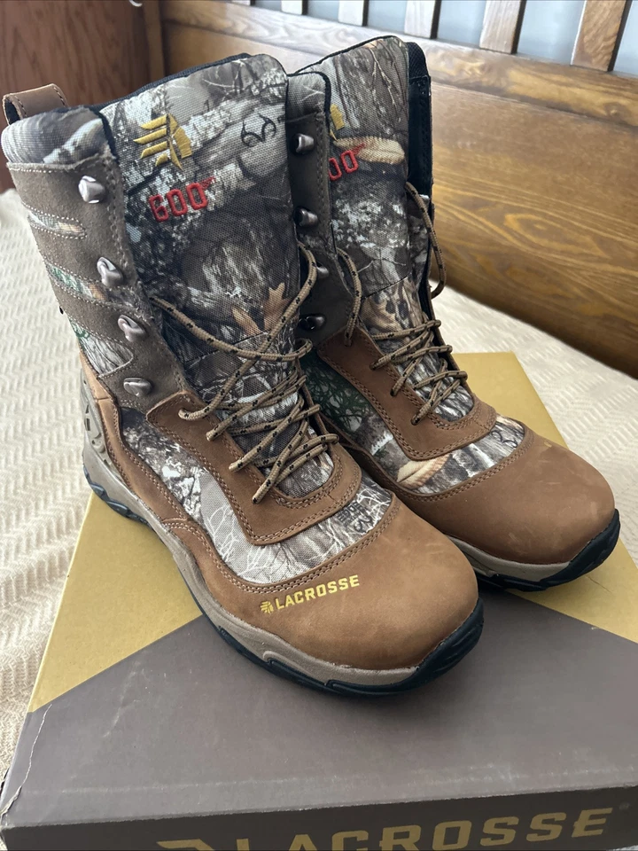 Lacrosse Women's Windrose 8" 600G Waterproof Hunting Boot, Realtree Edge Size 10 - Image 2 of 4