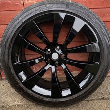 GENUINE OEM 23” RANGE ROVER L460 L461 5135 ALLOY WHEEL SPARE BLACK