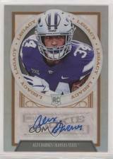 2019 Panini Legacy Rookies Premium Edition Penmanship Prizm Alex Barnes Auto 2j8