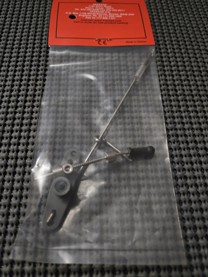 Traxxas Nitro 4Tec 2.5 2.5R 3.3 Side Carb Linkage (Gris) Traxxas #4868 Nuevo de Lote Antiguo Foto 4 de 4