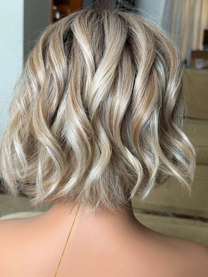 AUSTEN Wig BelleTress Milkshake Blonde R Hand-Tied Lace Front Retail $508 - Image 4 of 4