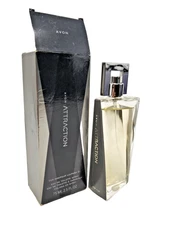 Avon Attraction Him Eau Toilette Cologne Spray 2.5oz New oldstock Tester Retired