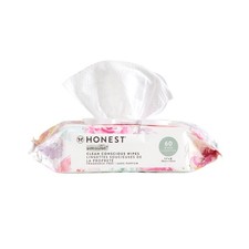 The Honest Company Wipes Rose Blossom 60 ea Pack of 12 