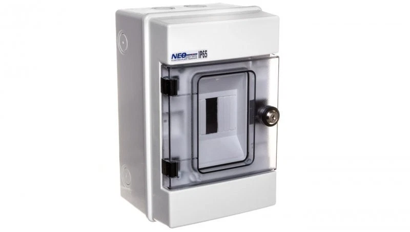 ELEKTRO-PLAST OPATÓWEK Rozdzielnica hermetyczna modułowa 1000V DC 1x4 z zamkiem natynkowa IP65 RH-4/Z 3