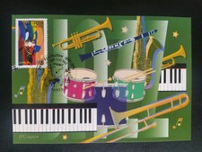 Carte Premier Jour 2002 Timbre Duke Ellington N° 3502 Obl Paris