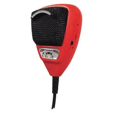 Astatic 302-10036 Noise Cancelling Cb Microphone, Red