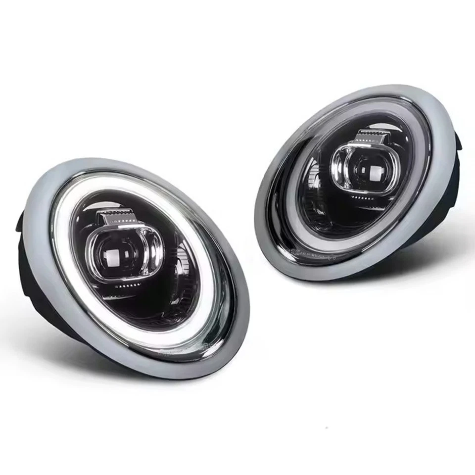 Per BMW MINI R50 R52 R53 2004-2007 LED FARO SINISTRO DESTRO Fari anteriori - Immagine 2 di 4