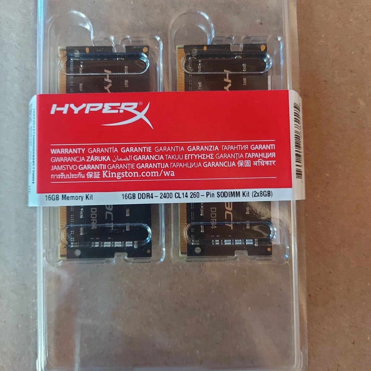 DDR4 SDRAM HyperX 16 GB Total Capacity Memory (RAM) for sale | eBay