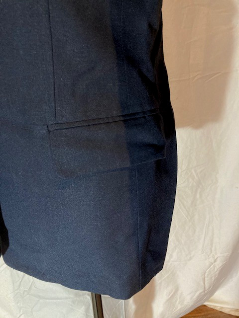 TALBOTS PETITES NAVY SINGLE BUTTON LINED SUIT SEP… - image 3