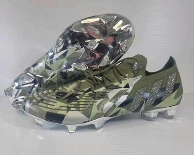 Adidas Predator Edge Crystal Swarovski Soccer Cleats Size 12.5 Camo Rare GX3910