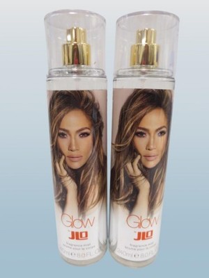 JENNIFER LOPEZ GLOW BY JLO FRAGRANCE MIST 8 OZ LOT OF 2