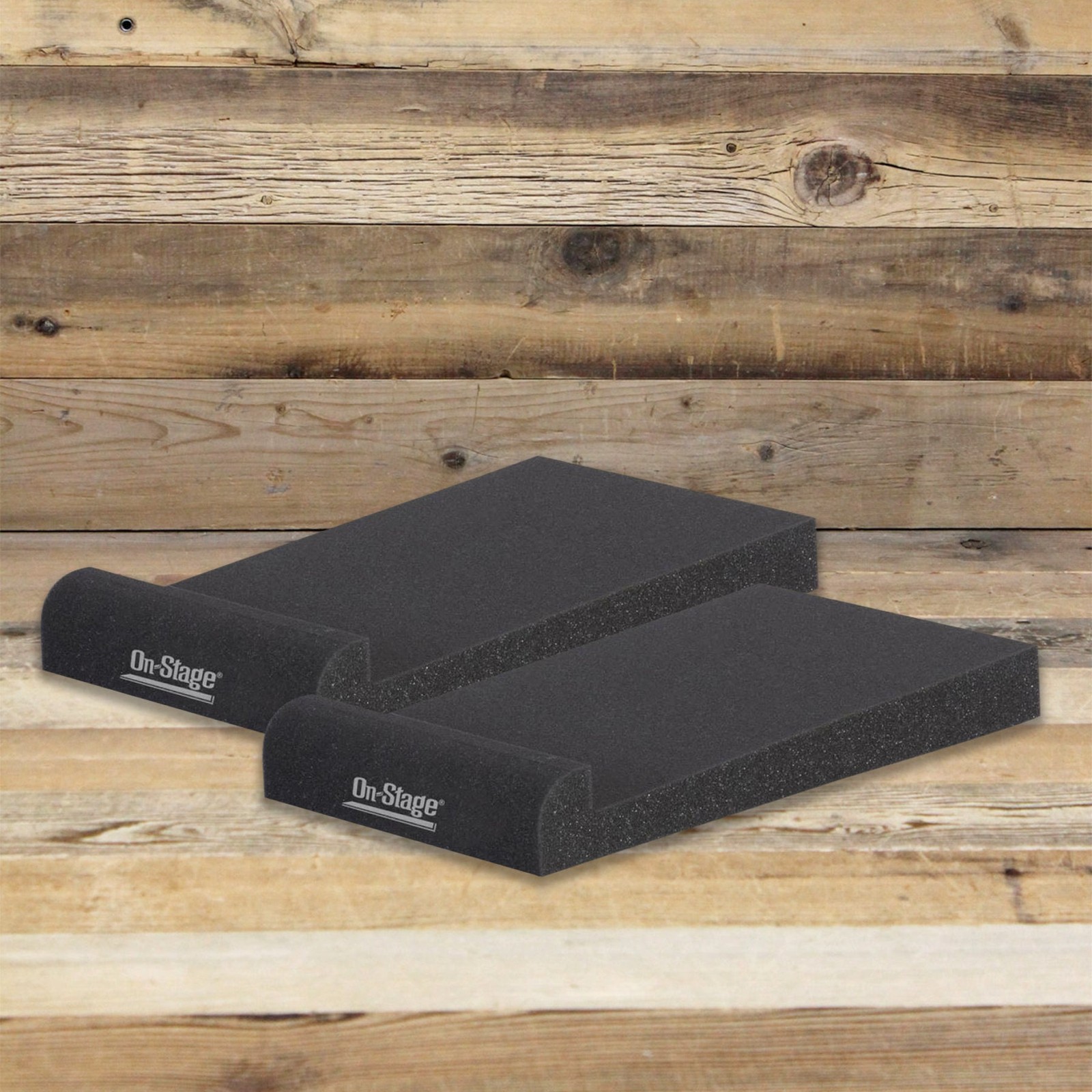 Open Box On-Stage ASP3001 Pair of Small Foam Speaker Pads ASP-30001 Isolation