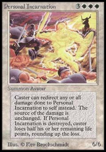 MTG English Personal Incarnation NM Normal Beta - Picture 1 of 1