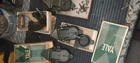 (2) WW2 US Military Footlocker Trunk Locks Eagle Lock Co. Military Army 1943