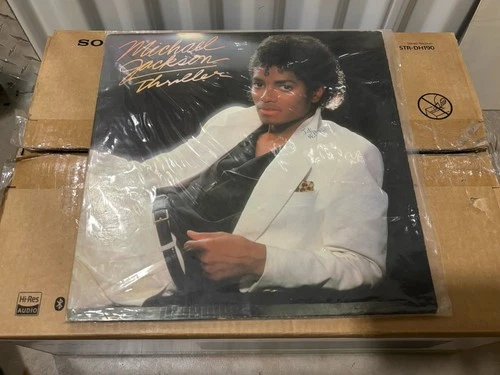 Michael Jackson Thriller Vinyl LP 1982 First Press Original No MJ Credit CoverG+