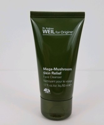 NEW Dr Andrew Weil Origins Mega Mushroom Skin Relief Face Cleanser 1.7 oz