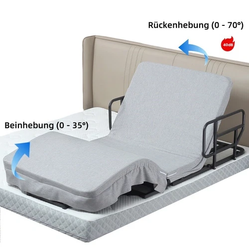 Pro Medizinische Elektrisch Verstellbare Bett-Rückenlehne klappbare Bettstütze - Bild 7 von 20