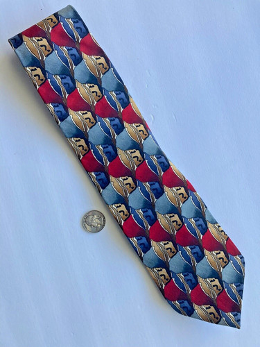 JERRY GARCIA J. 100% SILK NECKTIE NECK TIE RACE RECORD DREAM COLLECTION NINE USA