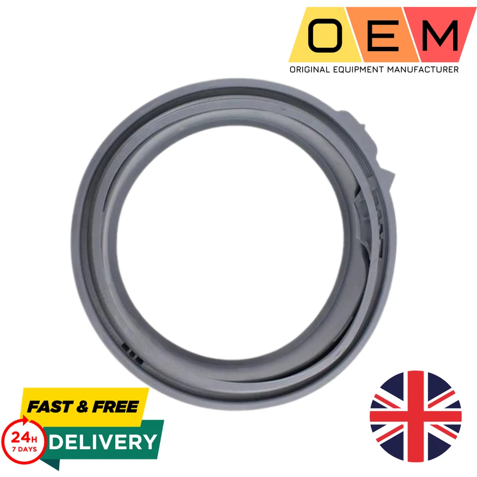 Washing Machine Door Seal for Samsung WF70F5E2W2X WF70F5E3W4W WF80F5E2W4X WF80F5 - Image 3 of 3