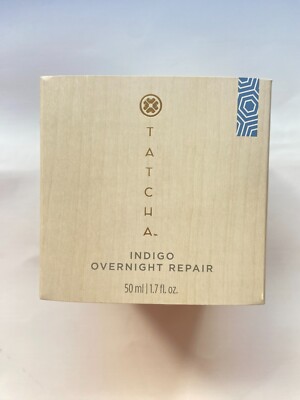 NEW in box Tatcha Indigo Overnight Repair Cream Serum 50mL