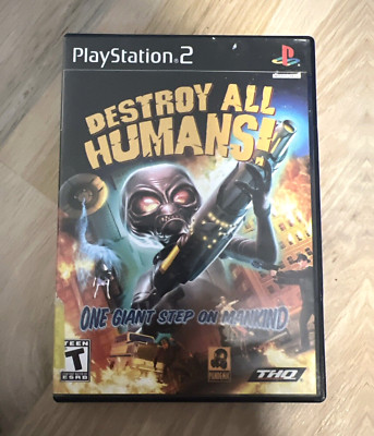 Destroy All Humans (Ps2) Complete! Tested! Works! VG!