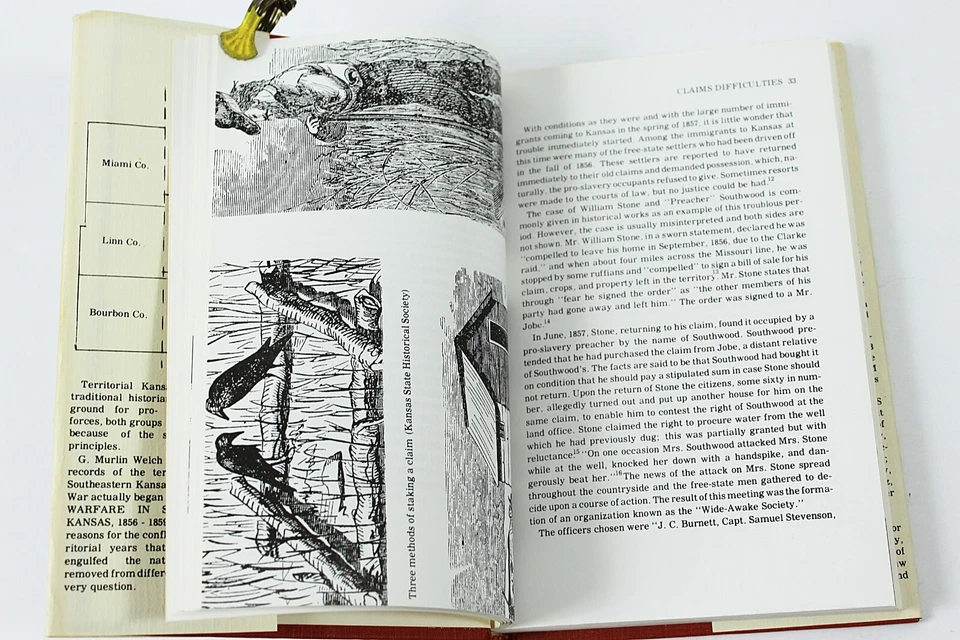 BORDER WARFARE In Southeastern Kansas 1856-1859 by G Murlin Welch Illustrated - Image 4 of 4