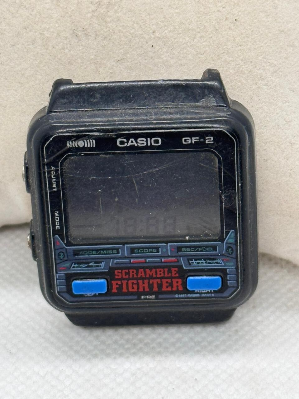 Japanese GF-2 Made Scramble Rare Parts Fighter Casio For Vintage Or Repair Watch - vintagewatches.pk