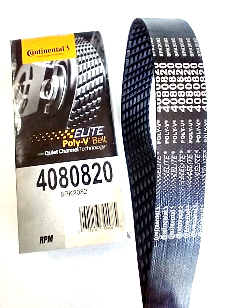 NEW Serpentine Poly-V Belt The Quiet Belt Gatorback CONTINENTAL