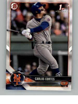 2018 Bowman Draft Carlos Cortes BD-60 New York Mets