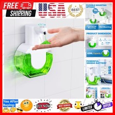 Versatile 15oz Touchless Soap Dispenser with Motion Sensor  Water Resistance
