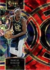 2023-24 Panini Select Red Cracked Ice Premier Pascal Siakam Indiana Pacers #193