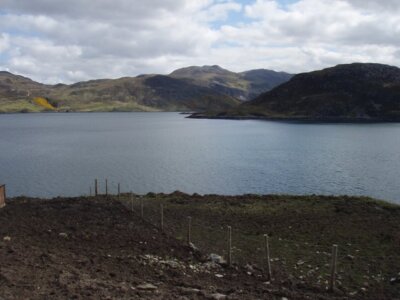 Foto 6x4 Loch Glencoul Richtung Loch Glendhu Unapool Die zwei Seen verbinden sich b c2008