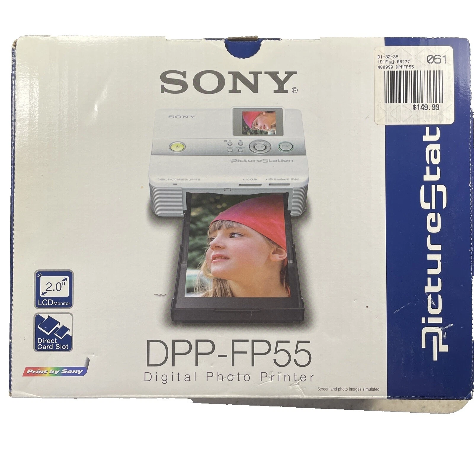 Струйные компьютерные принтеры Sony