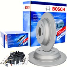 2x BOSCH Bremsscheiben 296mm Beläge WAKO HA für VITO VIANO W639 MERCEDES-BENZ