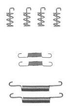 HELLA Zubehörsatz, Feststellbremsbacken Hinterachse u.a. für SUBARU, TOYOTA