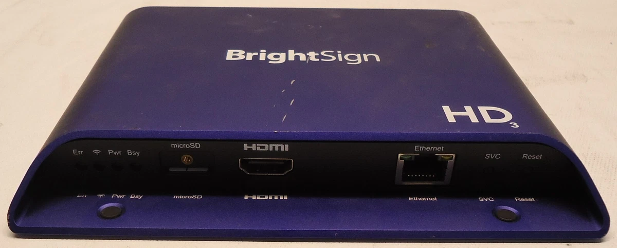 Brightsign HD223 Standard I/O Player 859872003509 | eBay