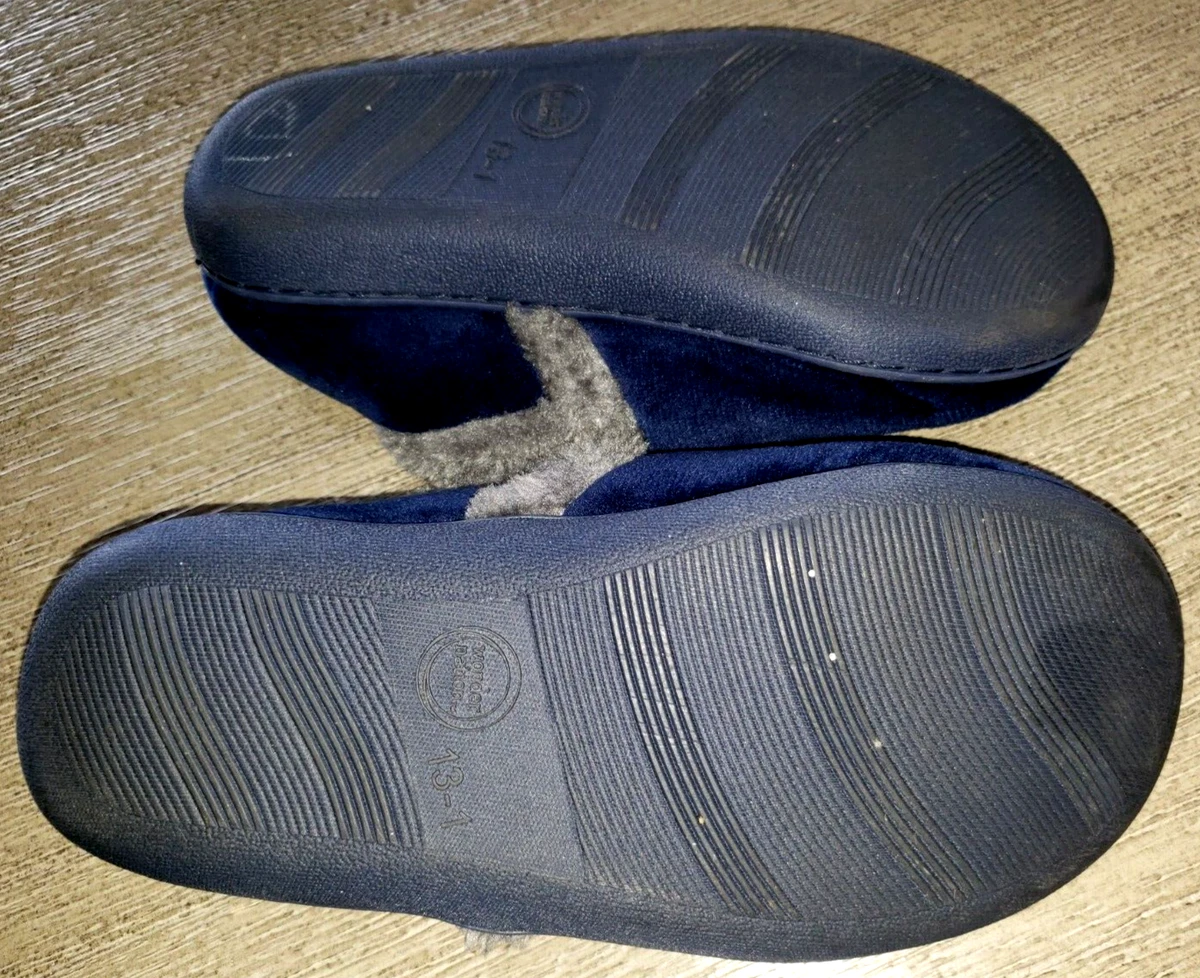 Boys slippers deals ebay