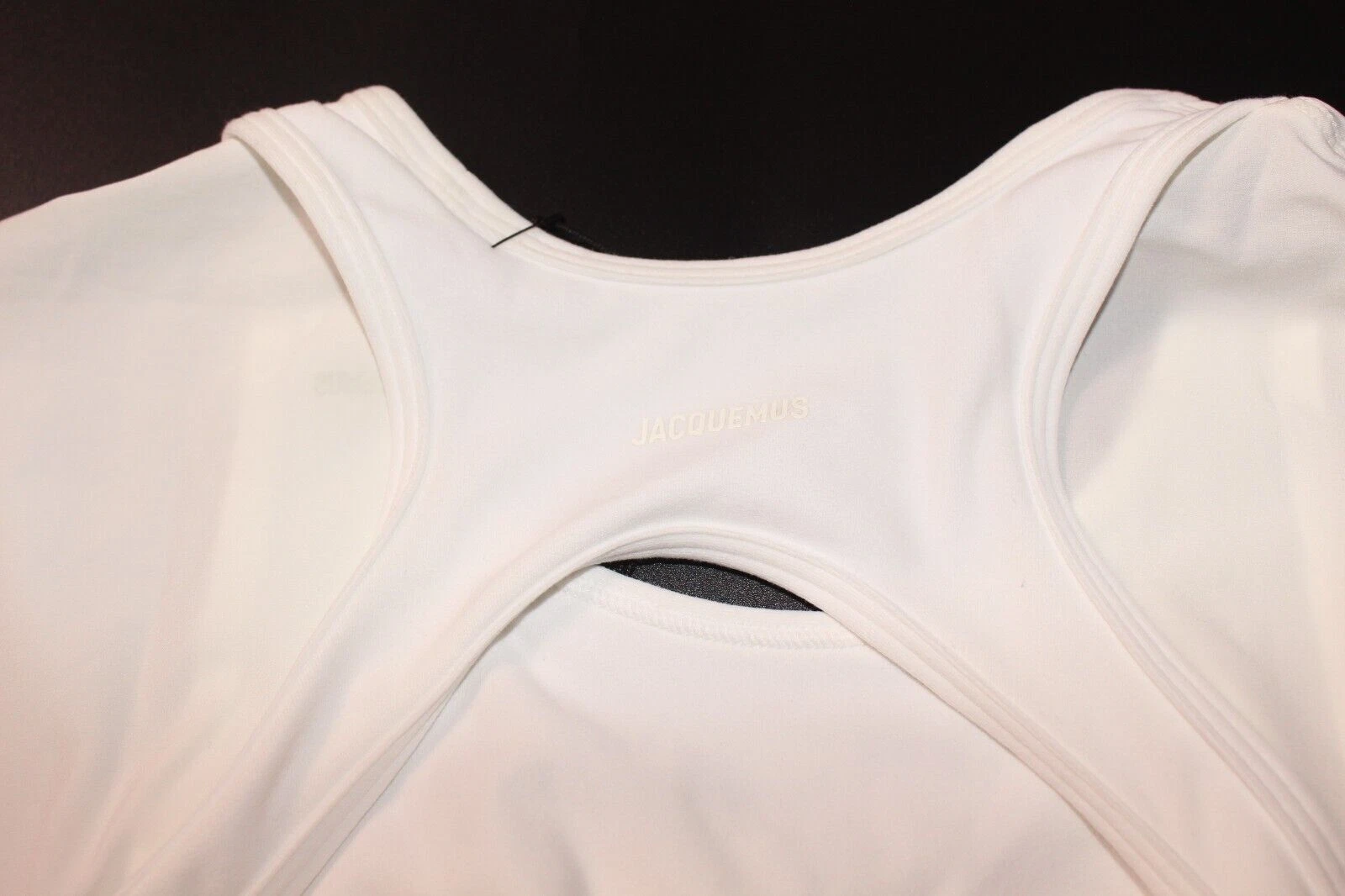 Abito Nike x Jacquemus La Robe bianco manica corta donna taglia XXS DN3243 100 nuovo con etichette