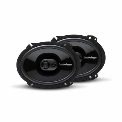 Rockford Fosgate PUNCH P1683 6" x 8" 260 Watt 3-way Coaxial Car Stereo Speakers