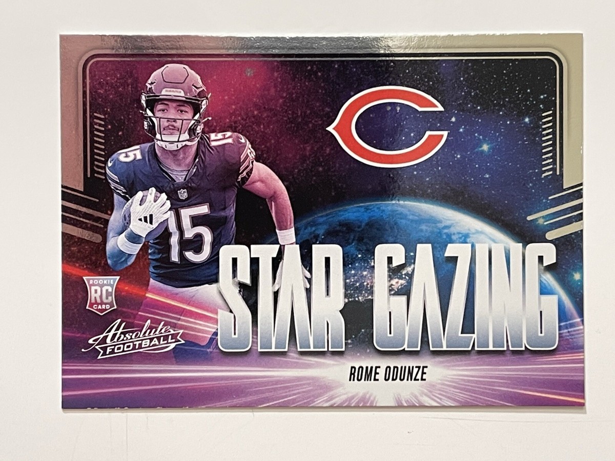 2024 PANINI ABSOLUTE ROOKIE STAR GAZING ROME ODUNZE RC BEARS | eBay
