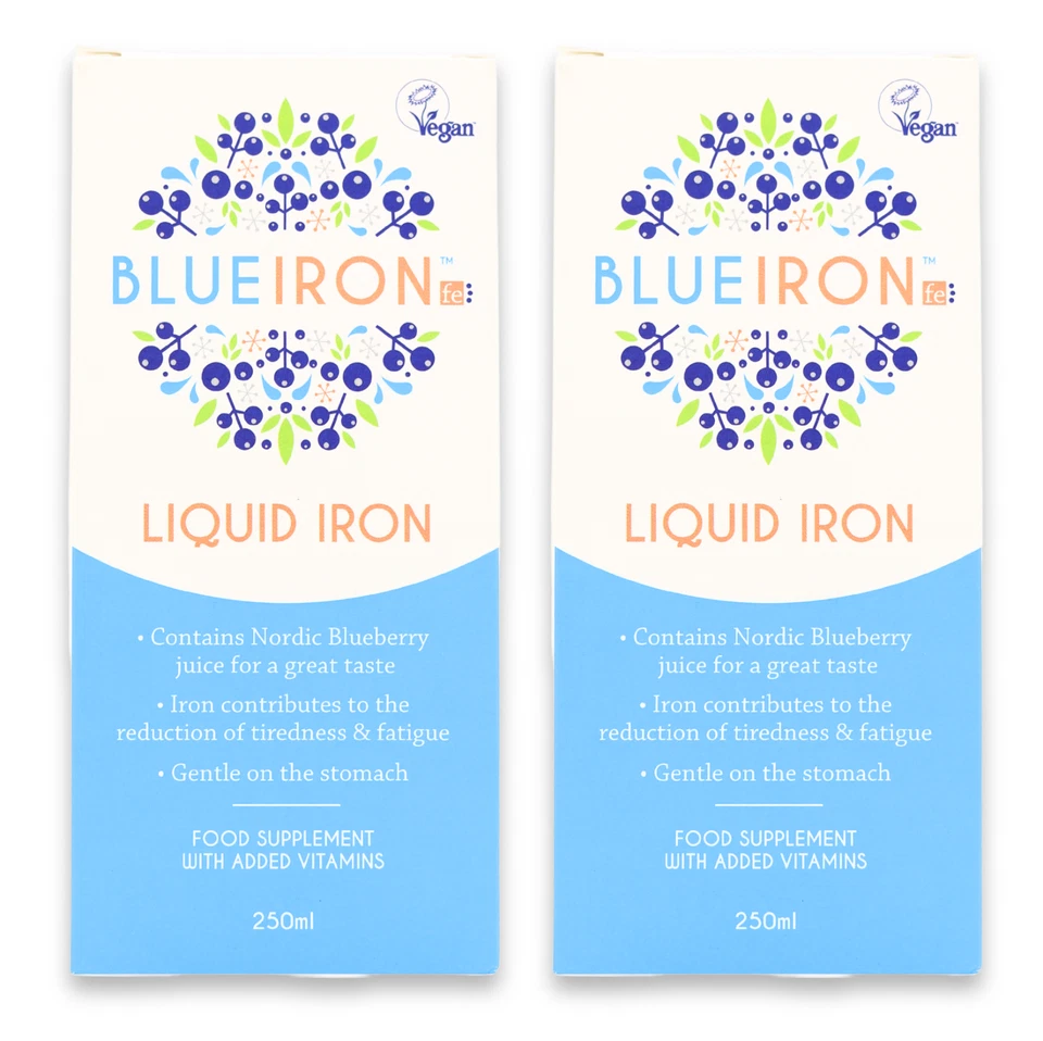 BlueIron Liquid Iron 250ml X 2