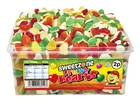 Halal Sweets Fruity Hearts, Jelly Strawberry, Sour Bears 800g Tubs HMC Certified