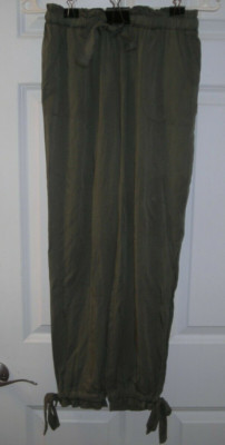 Lulus harem pants, green, size S