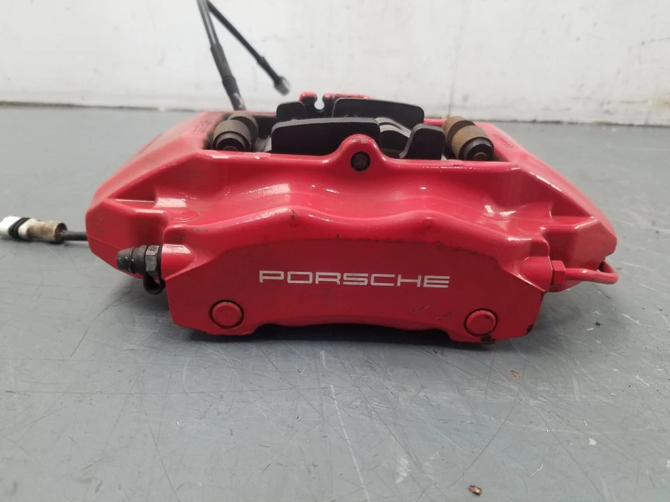 2006 Porsche Cayman S 987 Brembo красный тормоз суппорт комплект #3317 P1 - Изображение 4 из 4