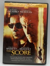 The Score DVDWidescreen Robert DeNiro Edward Norton Angela Bassett 2001