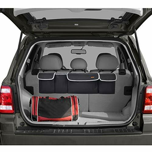 YUOCT Autoboot organizer, robuust, opvouwbaar, multi-compartiment Car Trunk Organizer Box met verstelbare riemen en handgrepen, essentiële auto- accessoires (L 23,6 x 13,8 x 11,8 inch YUOCT Autoboot organizer, robuust, opvouwbaar, multi-compartiment Car Trunk Organizer Box met verstelbare riemen en handgrepen, essentiële auto- accessoires (L 23,6 x 13,8 x 11,8 inch