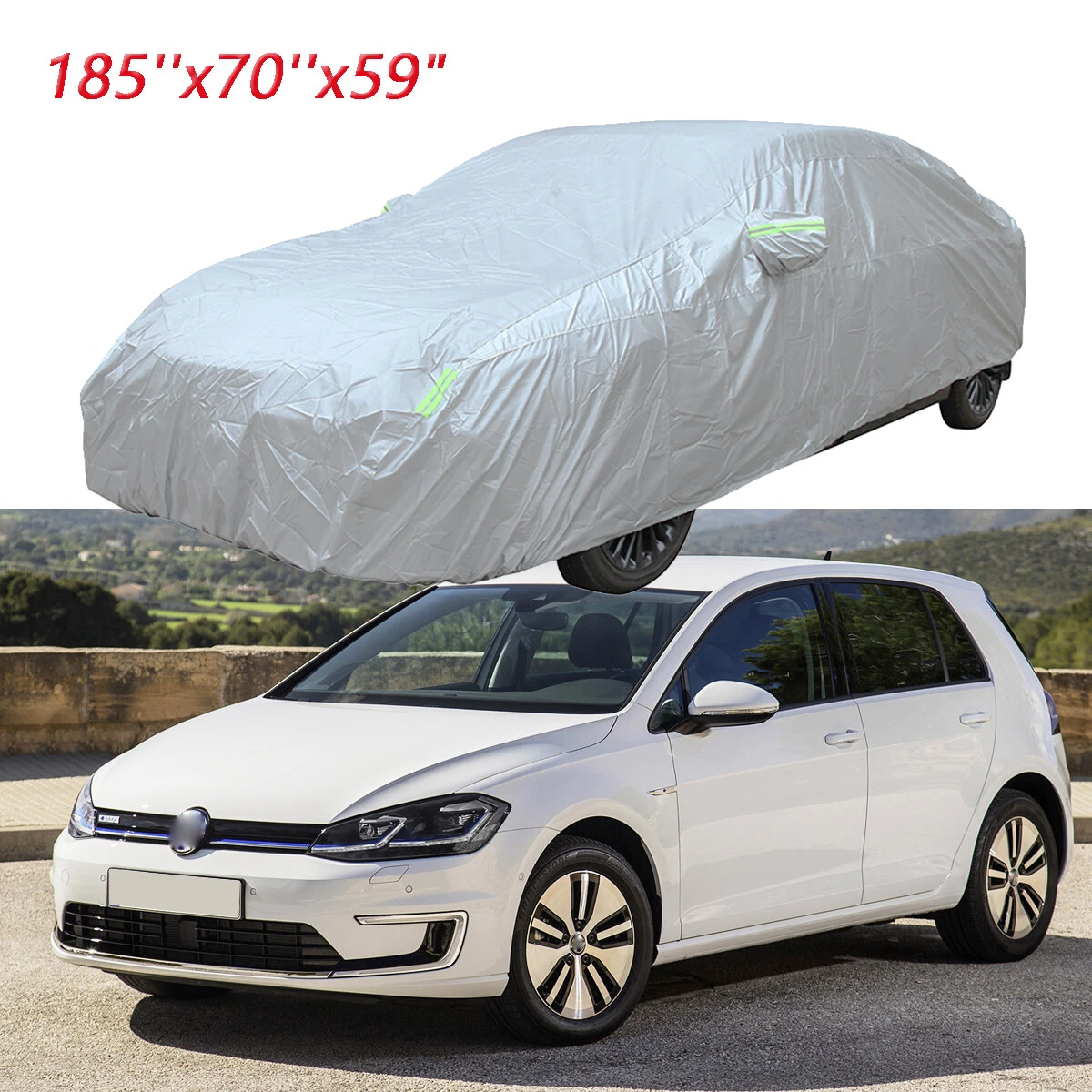 Volkswagen Golf 1 Cabriolet half car cover - Externresist® outdoor use