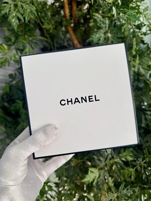 CHANEL Magnetic Closure Gift Box with stuffing and Chanel tissue paper stamp