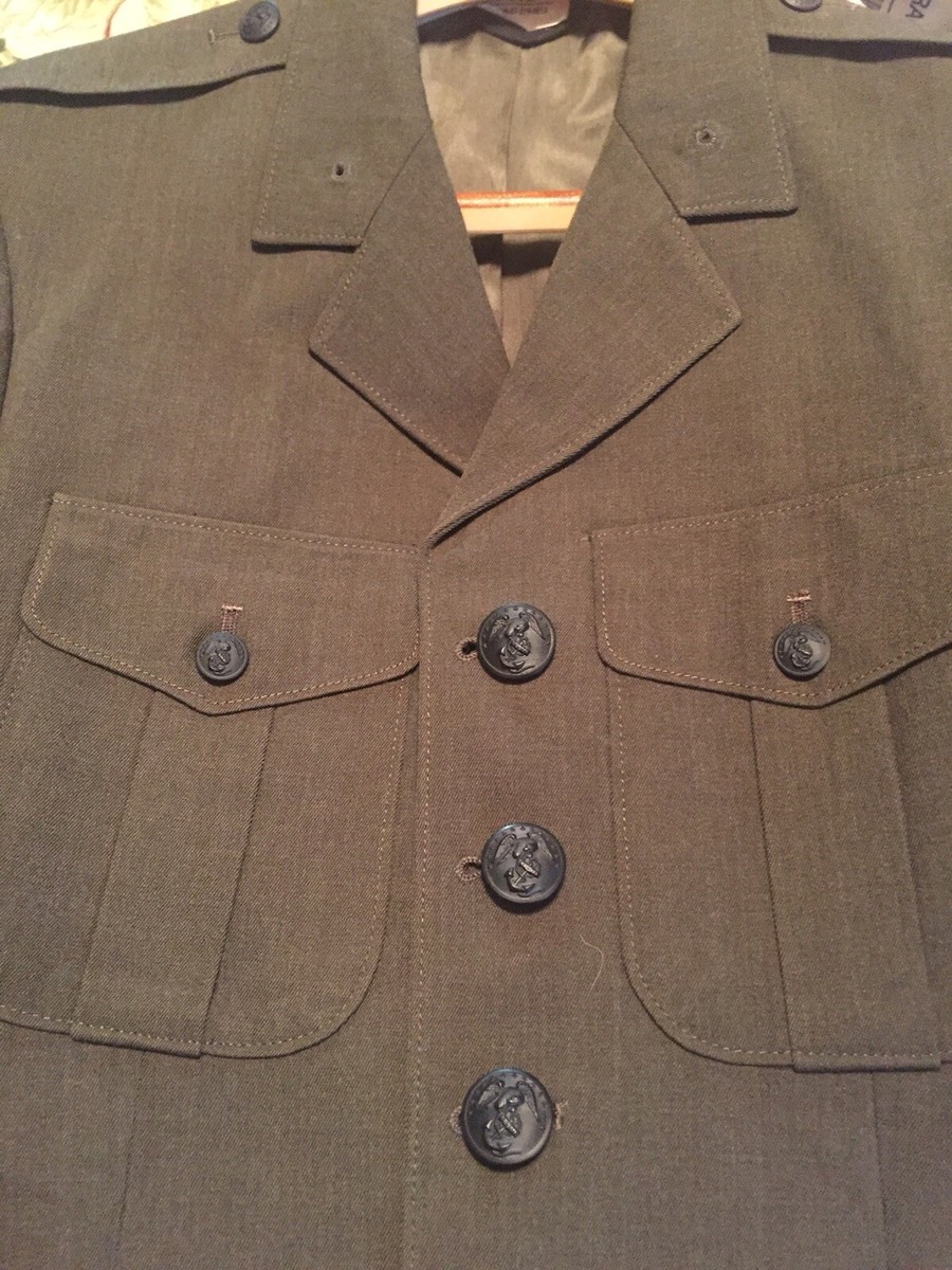 ヒムカシ　innner mac alpha coat Usmc Men's Green Poly/wool Coat | Alpha | Military - Shop